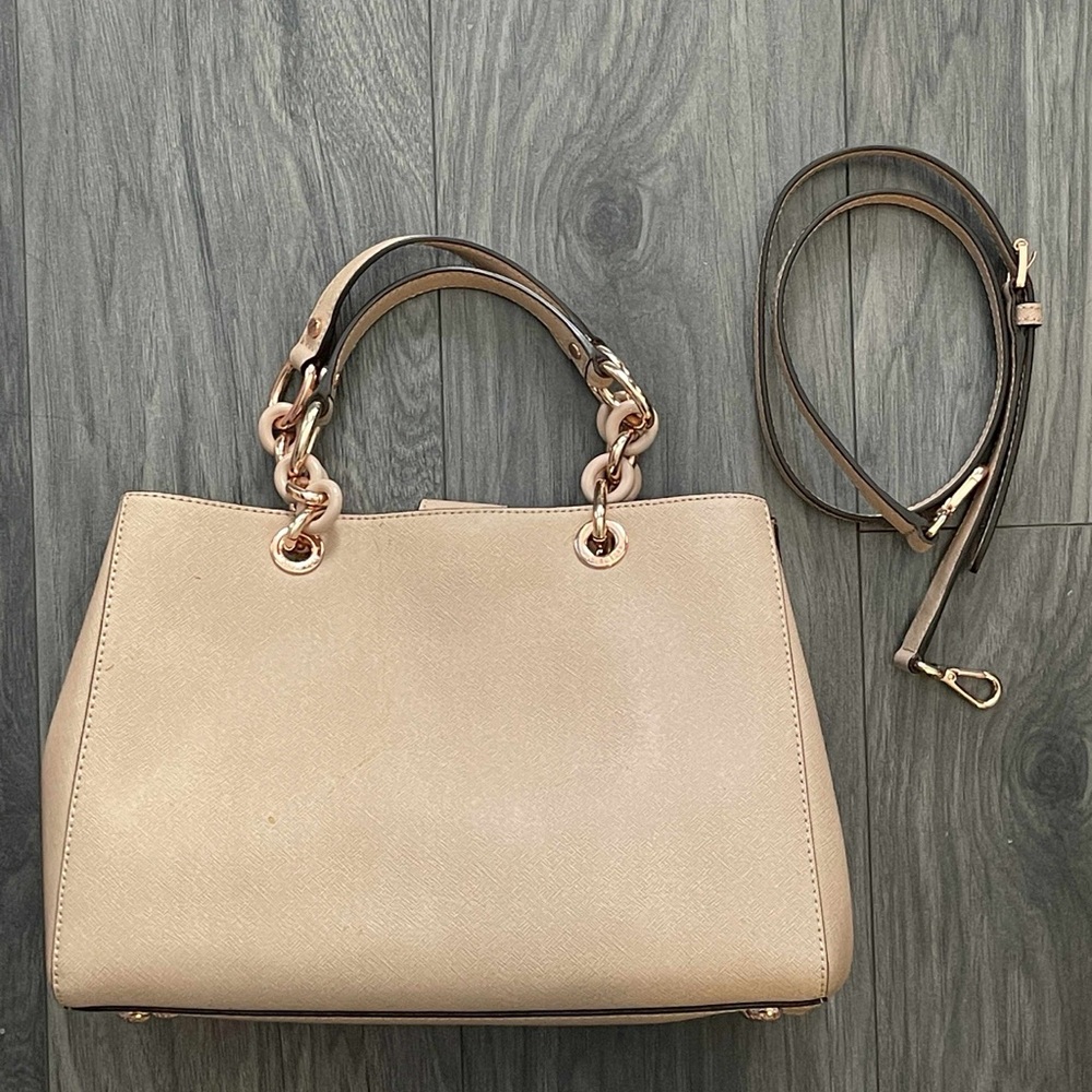 Unused Michael Kors Beige Handbag